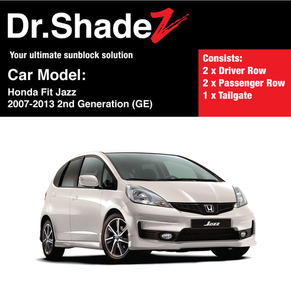 Compatible With For Fit For Jazz For Insight CRZ For City 2009-201 Honda Fit Jazz 2007-2013 2nd Generation (GE) Japan Hatchback Customised Car  Window Magnetic Sunshades