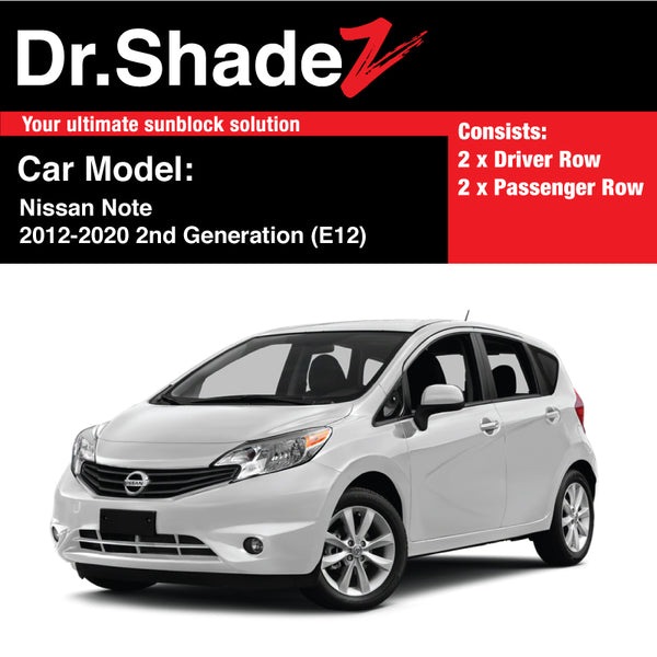 Mossa Premium tappetini auto in velluto compatibili con Nissan Note E12 (2013-2016) - tappeti auto - grigio 2