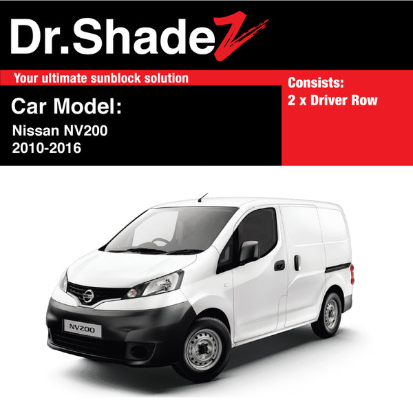 nissan nv200 sonnensegel Nissan NV200 2010-2016 Light Commercial Van Window Magnetic Sunshades – Dr.  Shadez