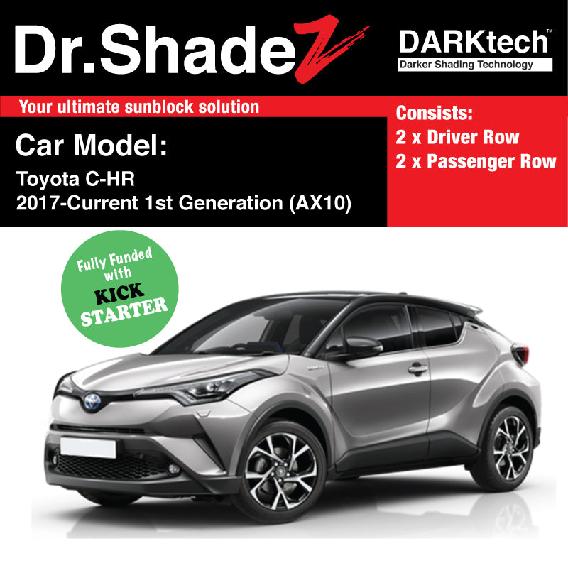 トヨタ C-HR ウィンドウバイザーセットC-HR MK1-AX10-AX50 楽天市場