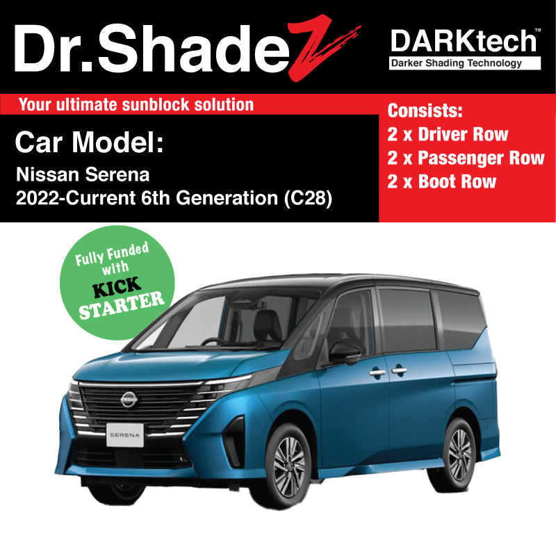 DARKtech Nissan Serena 2022-Current 6th Generation (C28