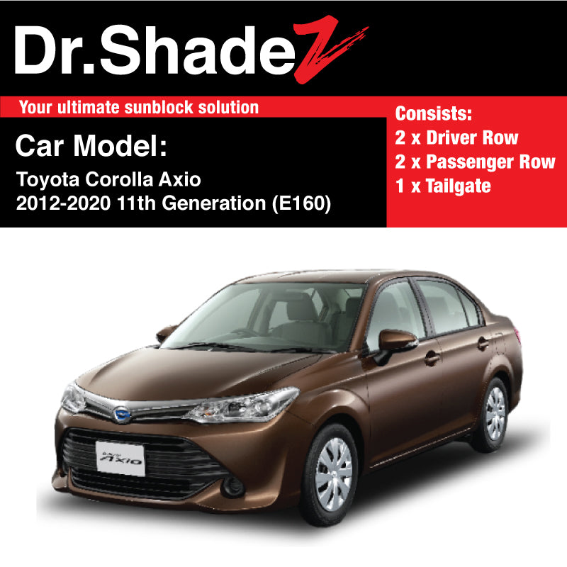 Toyota Corolla Axio 2012-2020 (E160) Car Customised Magnetic