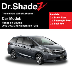 Honda Shuttle 2015-2022 2nd Generation Japan Stationwagon Customised Car Window Magnetic Sunshades