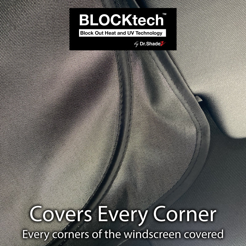 BLOCKtech Premium Front Windscreen Foldable Sunshade for Honda Vezel HRV Petrol Hybrid 2013-2020 2nd Generation - Dr Shadez jpn sg au nz th my covers every corner