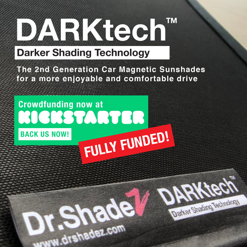 DARKtech BYD Atto 3 Yuan Plus 2021-Current 2nd Generation China SUV Customised Car Window Magnetic Sunshades fully funded with kickstarter