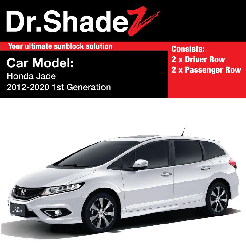 Honda Jade 2013-2020 1st Generation Japan Compact MPV Customised Car Window Magnetic Sunshades - dr shadez australia singapore au sg japan jpn