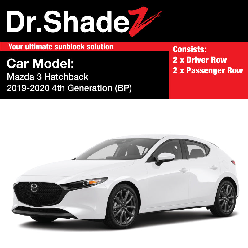 Mazda 3 shop window shade