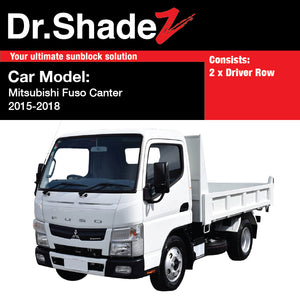 Mitsubishi Fuso Canter 2015 2016 2017 2018 2019 Japan Light Duty Truck Customised Lorry Windows Magnetic Sunshades - Autobacs Singapore Drshadez Australia Malaysia de jp uk fr br kr au nz mc fn in id sg my